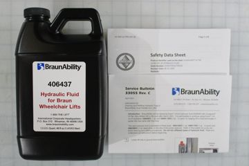 BraunAbility 406415 Hydraulic Fluid 2QT